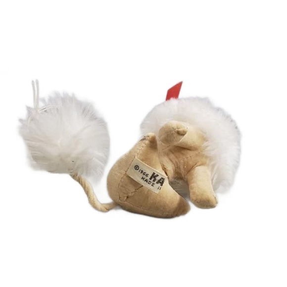 Vintage Sawdust Poodle Plushie by Kamar, Dream Pets - Picture 6 of 10